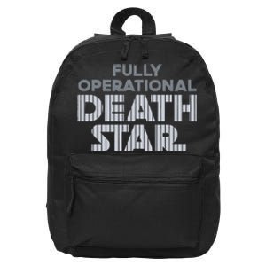 Tommy Kahnle Fully Operational Death Star 16 in Basic Backpack