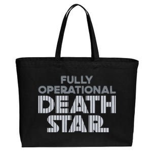 Tommy Kahnle Fully Operational Death Star Cotton Canvas Jumbo Tote