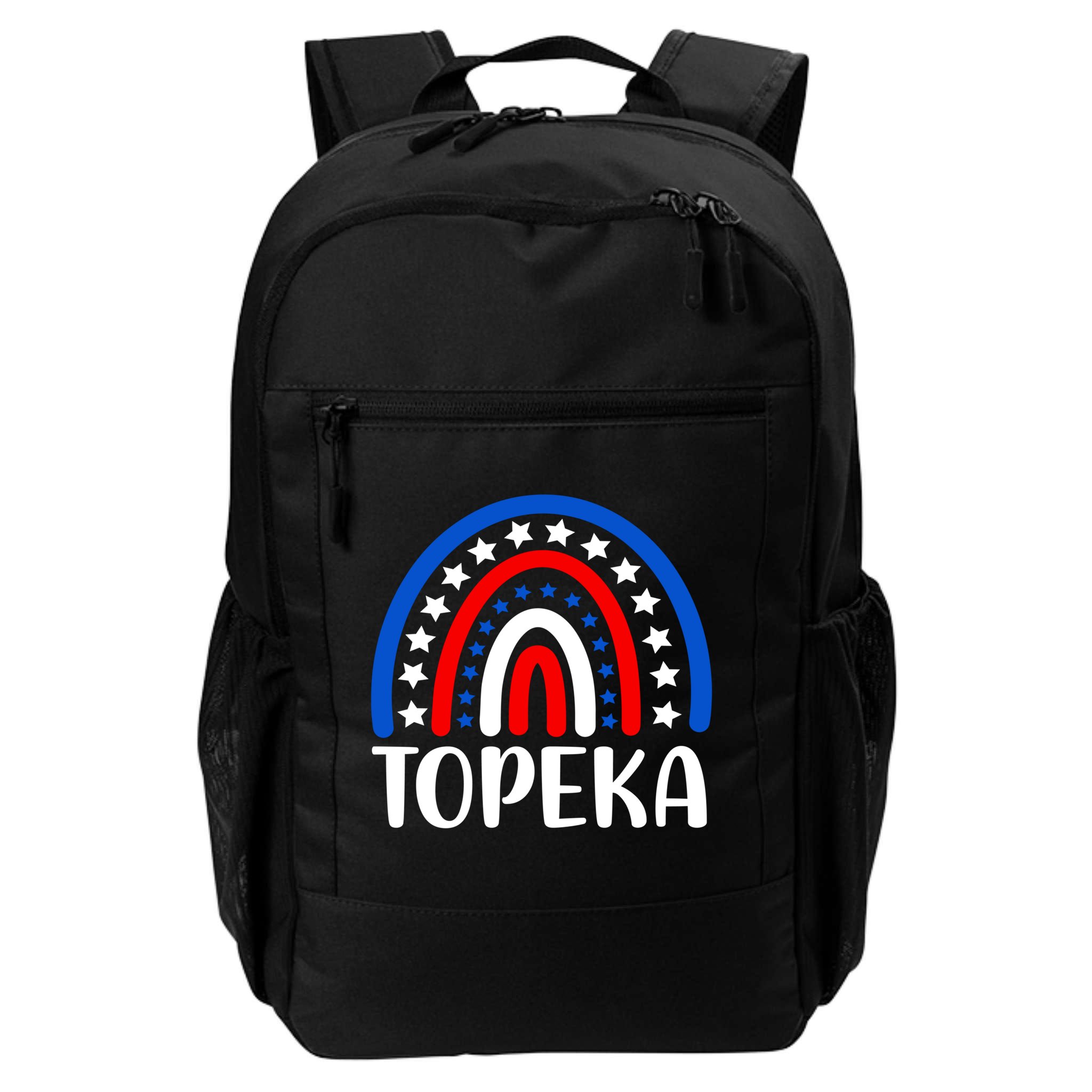 Topeka Kansas Gift I Love Topeka Kansas Usa Gift Backpack