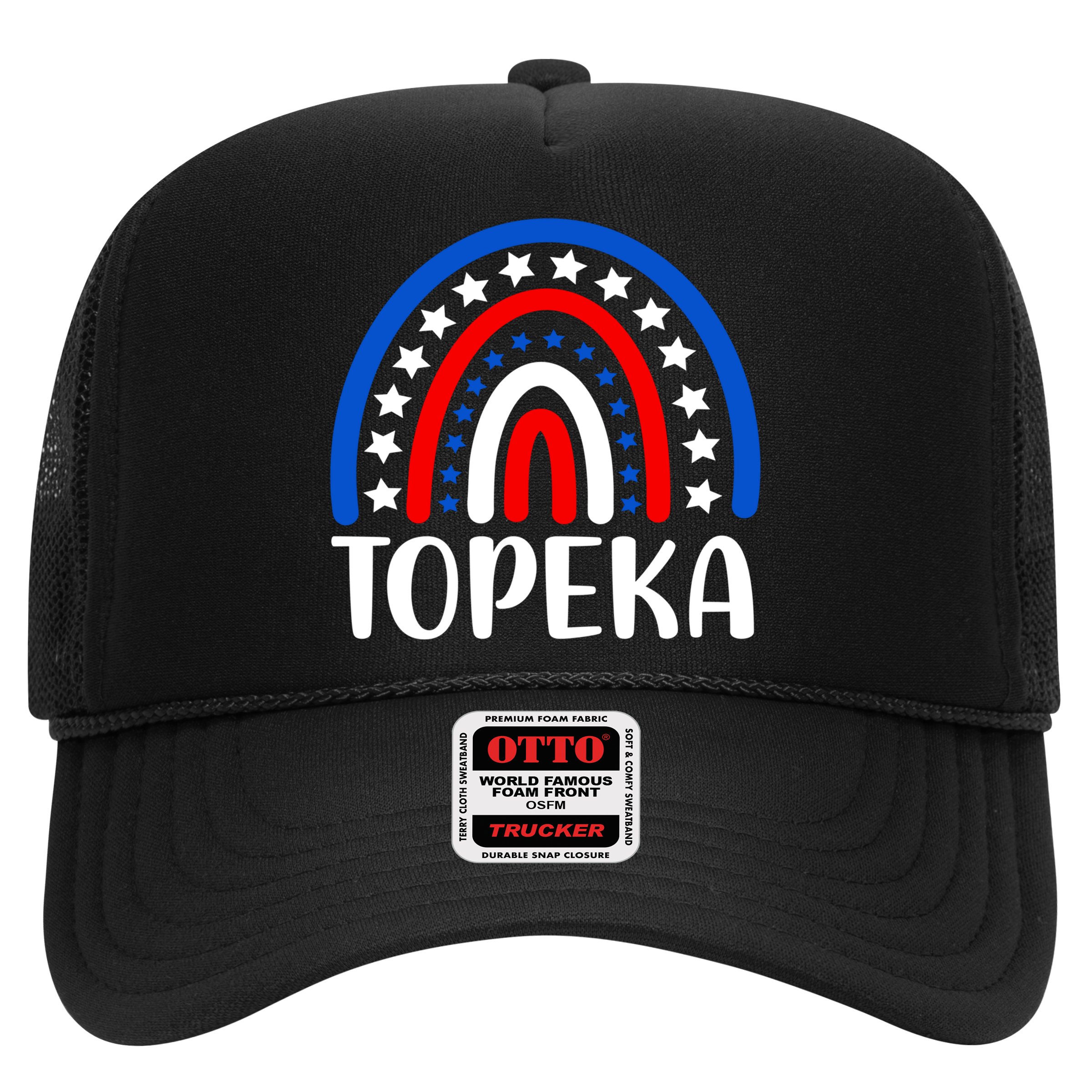 Topeka Kansas Gift I Love Topeka Kansas Usa Gift Hat