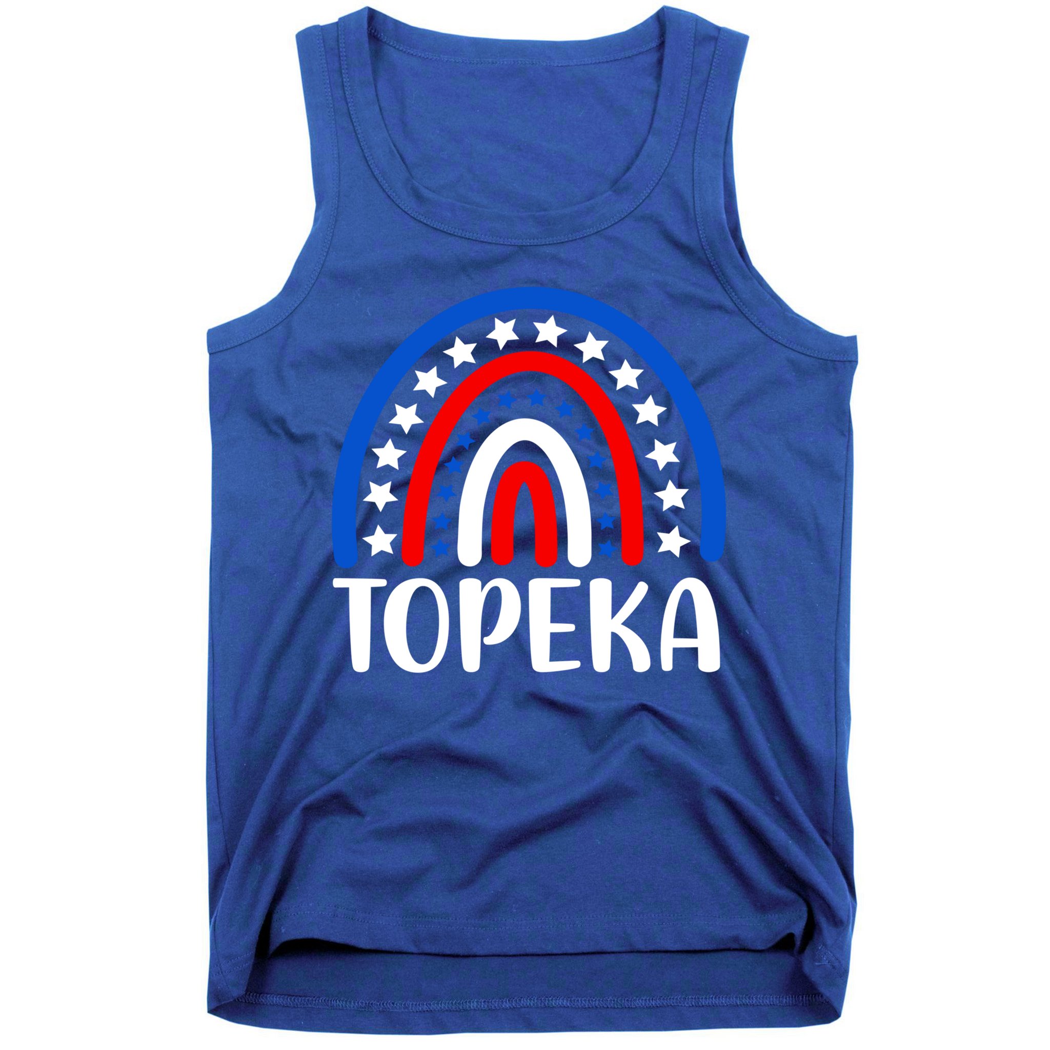 Topeka Kansas Gift I Love Topeka Kansas Usa Gift Tank Top