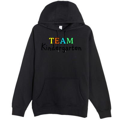 Team Kindergarten Gift Premium Pullover Hoodie