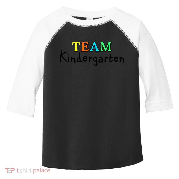 Team Kindergarten Gift Toddler Fine Jersey T-Shirt