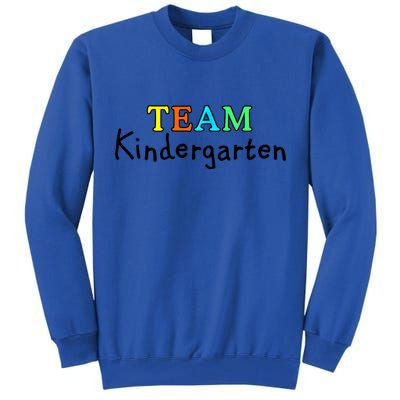 Team Kindergarten Gift Tall Sweatshirt
