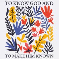 To Know God And Make Him Known Retro Flower Floral Cooling Performance Crew T-Shirt