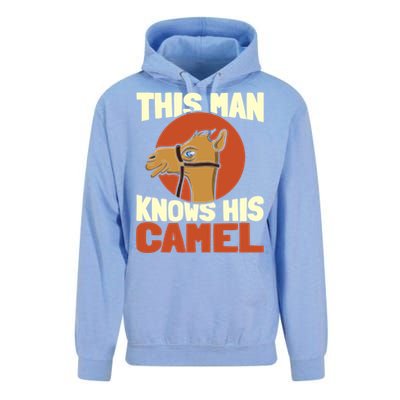 This Knows His Camels Gift Dromedary Dessert Camel Funny Gift Unisex Surf Hoodie