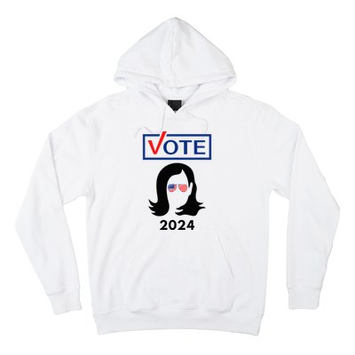 Team Kamala Harris 2024 Distressed Hoodie