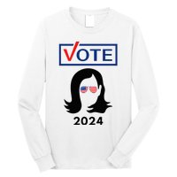 Team Kamala Harris 2024 Distressed Long Sleeve Shirt