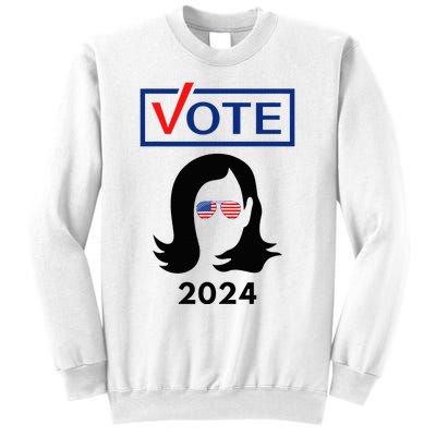 Team Kamala Harris 2024 Distressed Sweatshirt