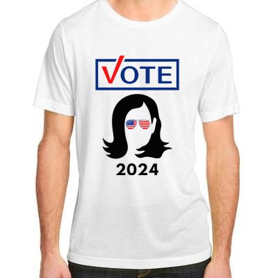 Team Kamala Harris 2024 Distressed Adult ChromaSoft Performance T-Shirt