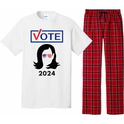 Team Kamala Harris 2024 Distressed Pajama Set