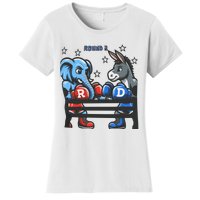 Trump Kamala Harris Funny Election American Presidential Women's T-Shirt