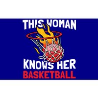 This Knows Her Basketball Gift Streetball Basketball Cool Gift Bumper Sticker