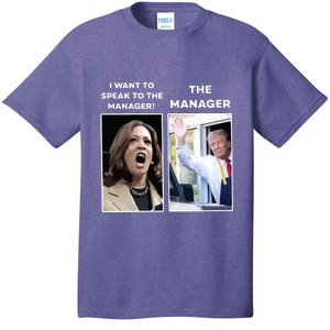 Trump Kamala Harris Manager Funny Political Donald Trump T-Shirt