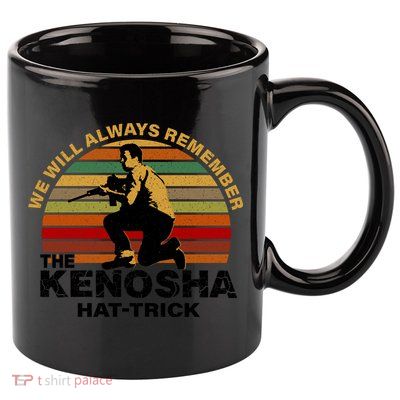 The Kenosha Hattrick 11oz C Handle Ceramic Mug