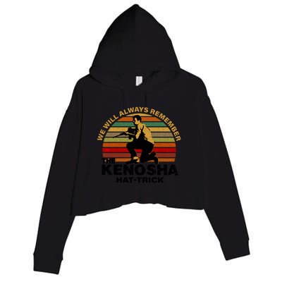 The Kenosha Hattrick Crop Fleece Hoodie