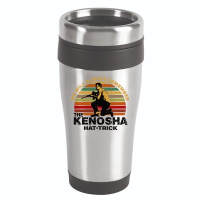 The Kenosha Hattrick 16oz Travel Tumbler