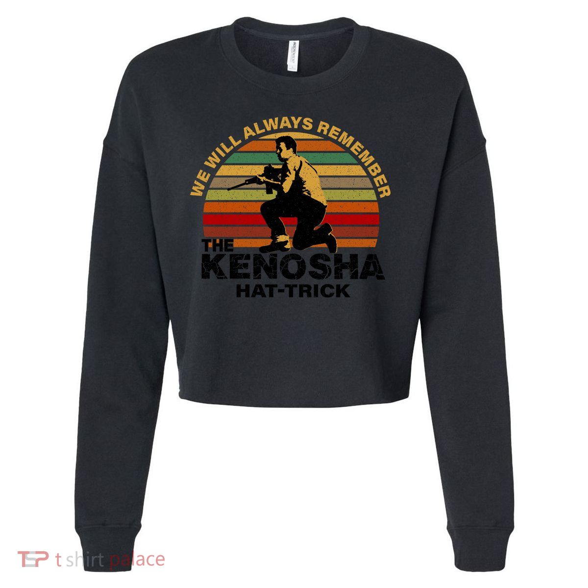 The Kenosha Hattrick Cropped Pullover Crew