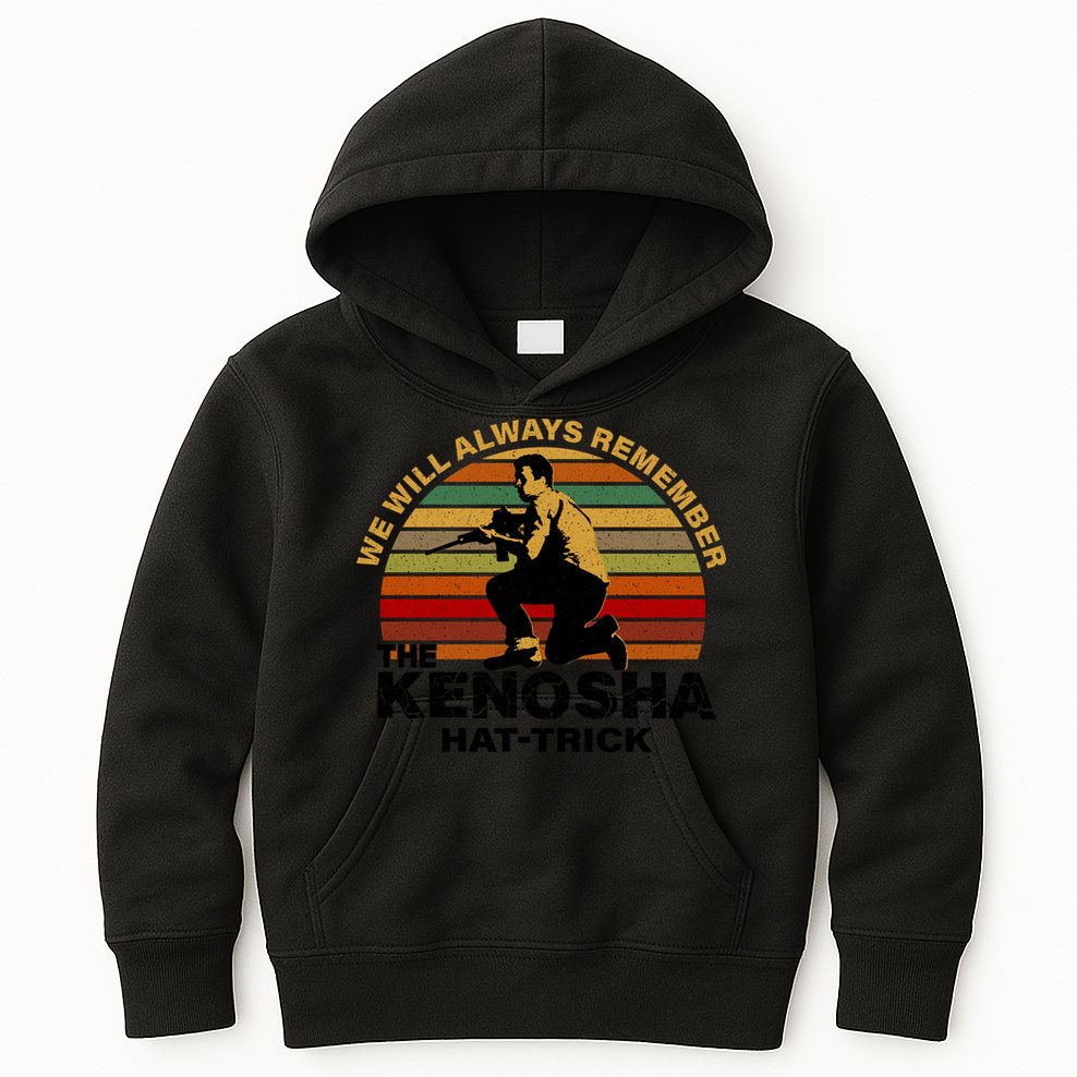 The Kenosha Hattrick Kids Hoodie