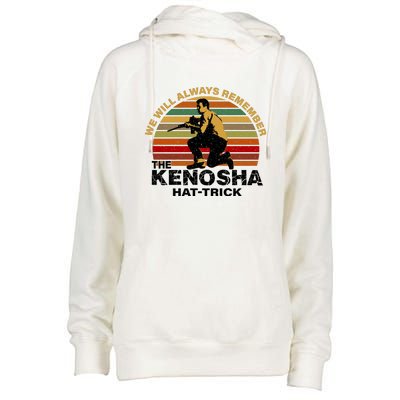 The Kenosha Hattrick Womens Funnel Neck Pullover Hood