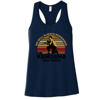 The Kenosha Hattrick Women's Racerback Tank