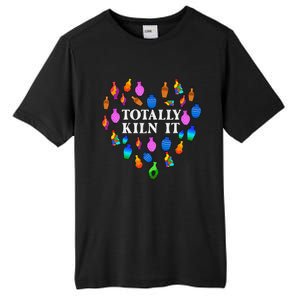 Totally Kiln It Ceramic Pottery Artist Art Lover Expert Tall Fusion ChromaSoft Performance T-Shirt