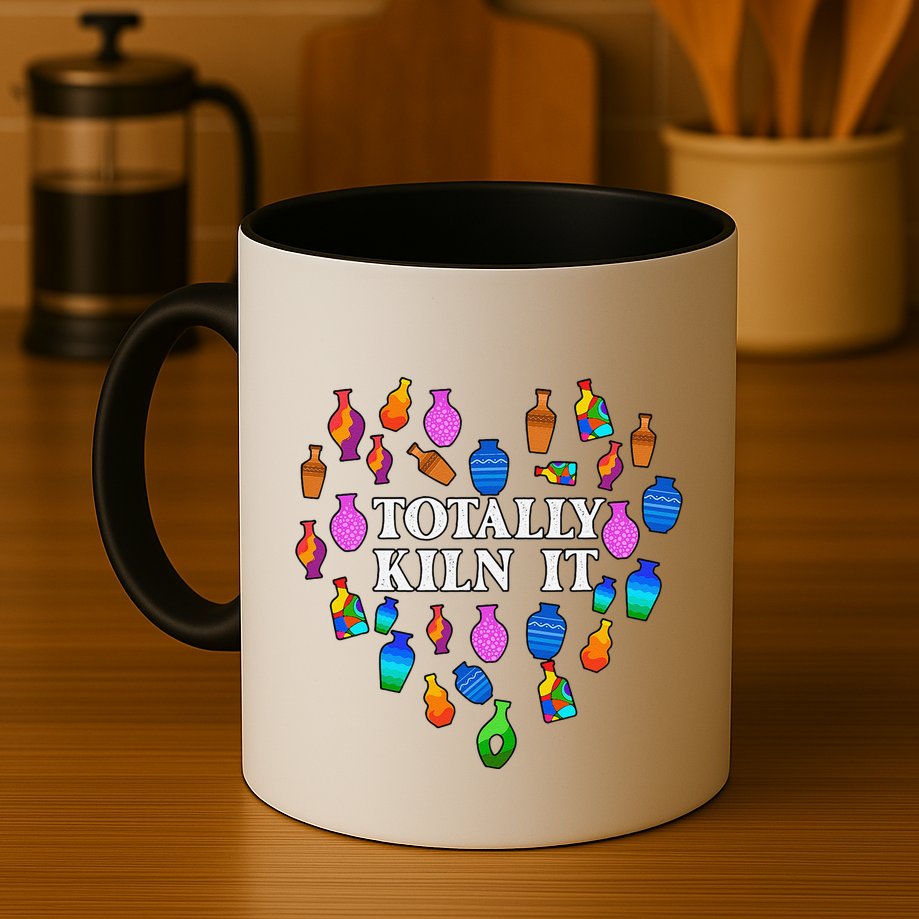 Totally Kiln It Ceramic Pottery Artist Art Lover Expert Mug
