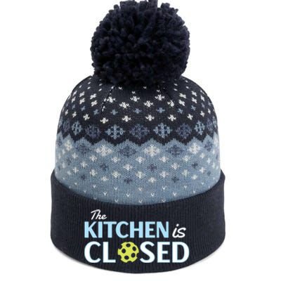 The Kitchen Is Closed The Baniff Cuffed Pom Beanie