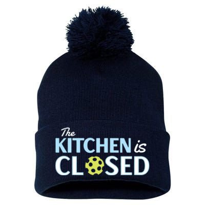 The Kitchen Is Closed Pom Pom 12in Knit Beanie