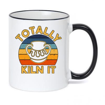 Totally Kiln It Ceramic Pottery Artist Art Lover Expert 11oz Black Color Changing Mug