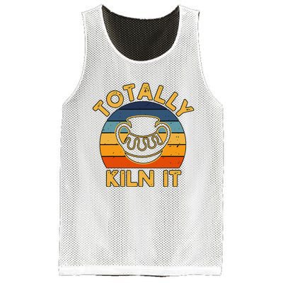 Totally Kiln It Ceramic Pottery Artist Art Lover Expert Mesh Reversible Basketball Jersey Tank