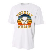 Totally Kiln It Ceramic Pottery Artist Art Lover Expert Performance Sprint T-Shirt