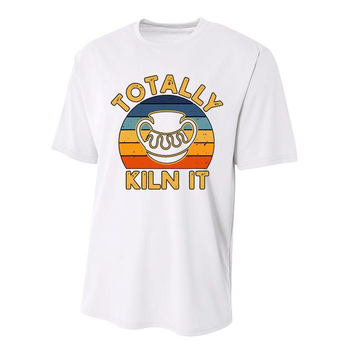 Totally Kiln It Ceramic Pottery Artist Art Lover Expert Performance Sprint T-Shirt