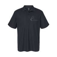 The King Is Coming Revelation 14 Christian Rapture Floral Softstyle Adult Sport Polo