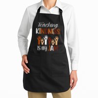 Teaching Kindness Is My Jam Full-Length Apron With Pockets
