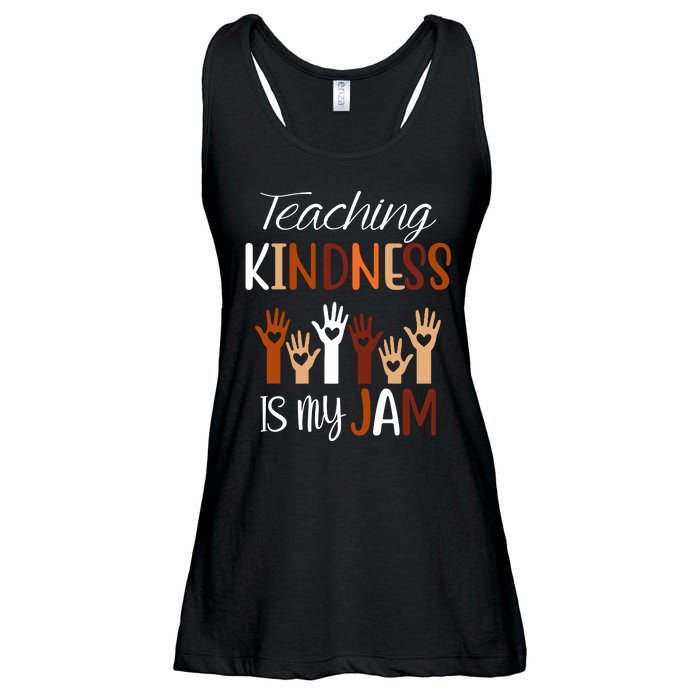 Teaching Kindness Is My Jam Ladies Essential Flowy Tank