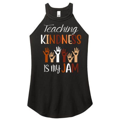 Teaching Kindness Is My Jam Women’s Perfect Tri Rocker Tank