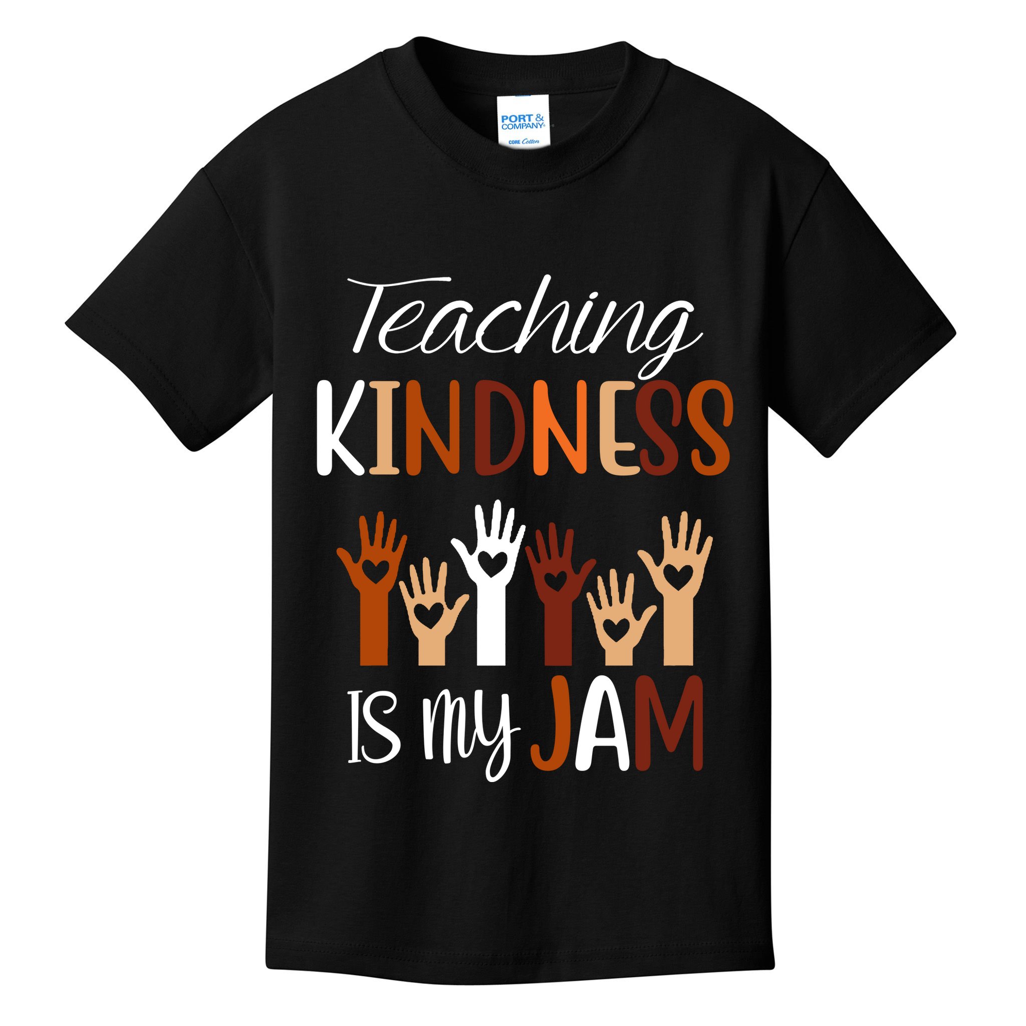 Teaching Kindness Is My Jam Kids T-Shirt