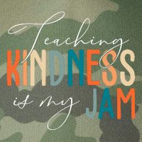 Teaching Kindness Is My Jam Legacy Tie Dye Trucker Hat