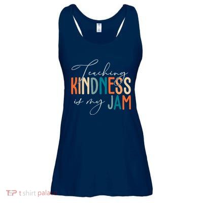 Teaching Kindness Is My Jam Ladies Essential Flowy Tank