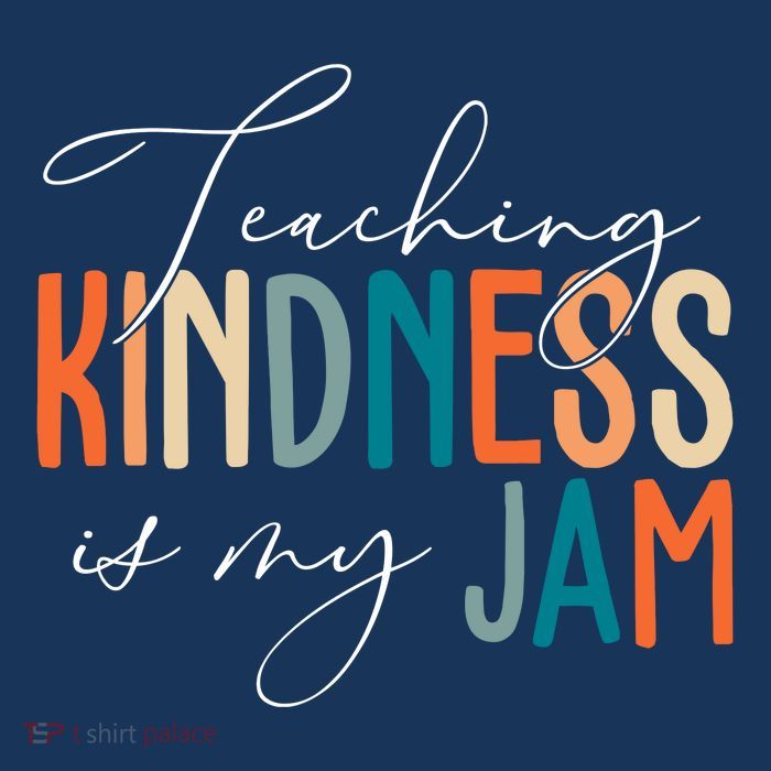 Teaching Kindness Is My Jam Pom Pom 12in Knit Beanie