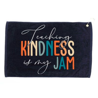 Teaching Kindness Is My Jam Grommeted Golf Towel