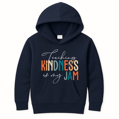 Teaching Kindness Is My Jam Kids Hoodie