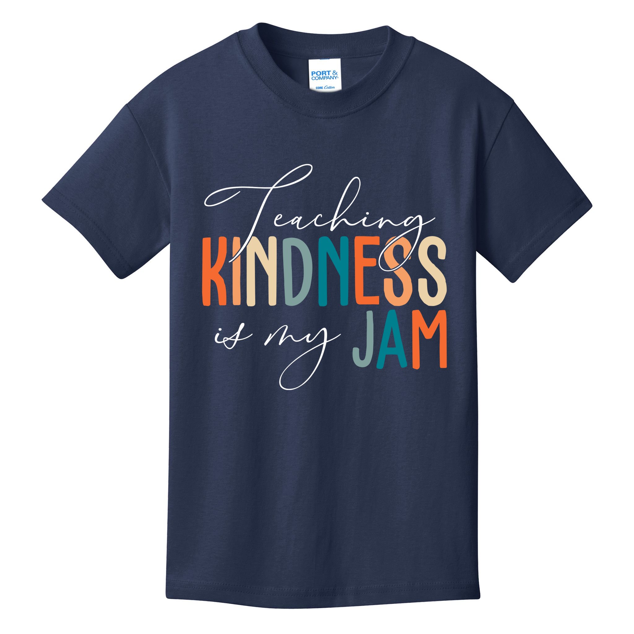 Teaching Kindness Is My Jam Kids T-Shirt