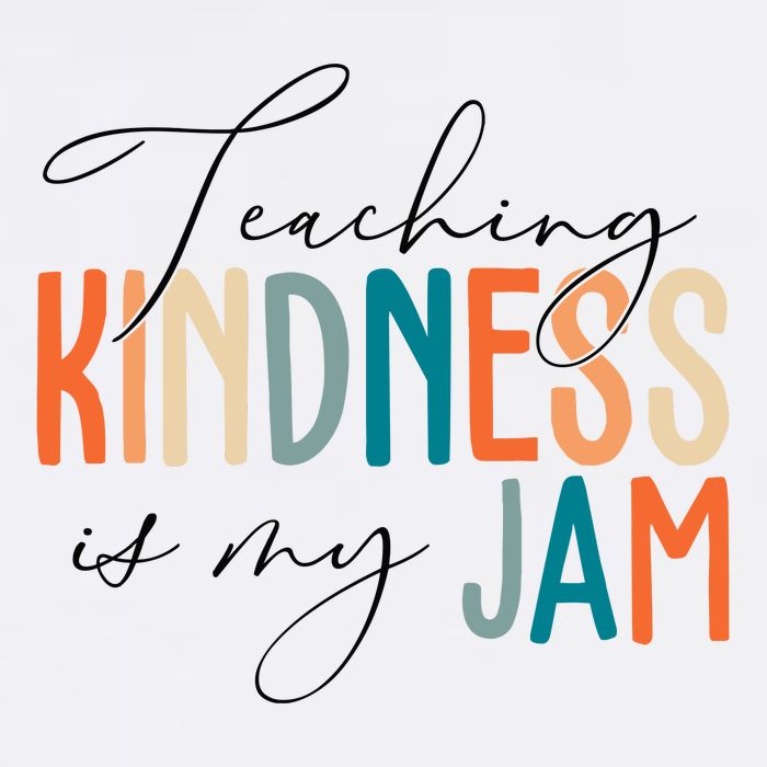 Teaching Kindness Is My Jam Garment-Dyed Sweatshirt