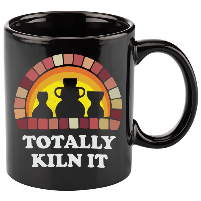 Totally Kiln It La Poterie 11oz C Handle Ceramic Mug