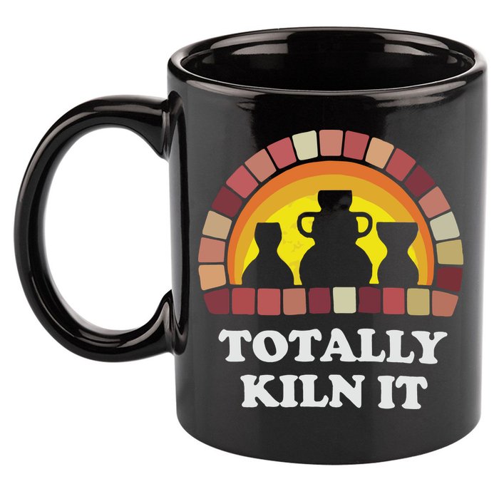 Totally Kiln It La Poterie 11oz C Handle Ceramic Mug