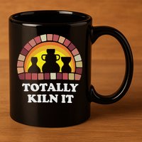 Totally Kiln It La Poterie 11oz C Handle Ceramic Mug