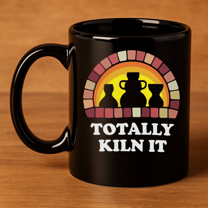 Totally Kiln It La Poterie 11oz C Handle Ceramic Mug