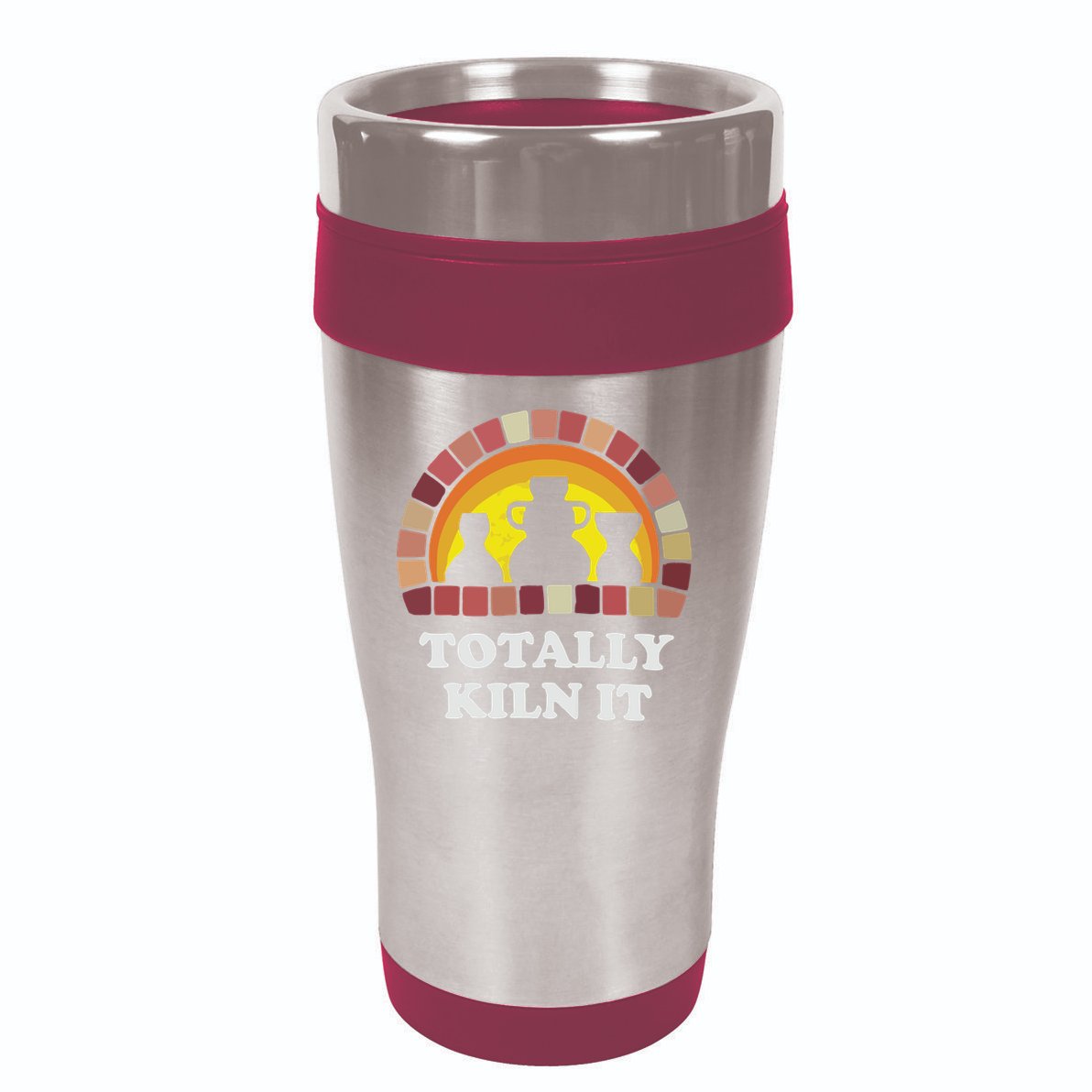 Totally Kiln It La Poterie 16oz Travel Tumbler
